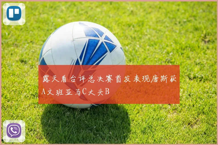 露天看台评总决赛首发表现唐斯获A文班亚马C大头B